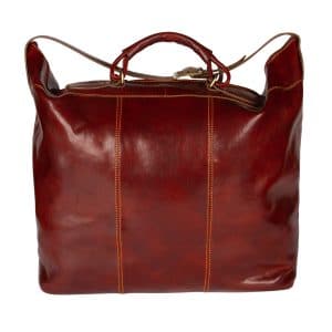Olasz Bőr Utazótáska Barna