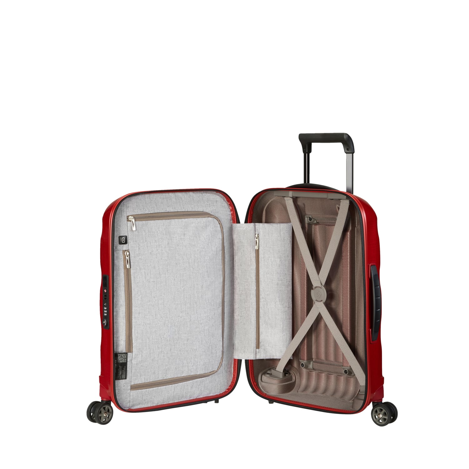 Samsonite C-LITE spinner bőrönd 5520 chili red-3