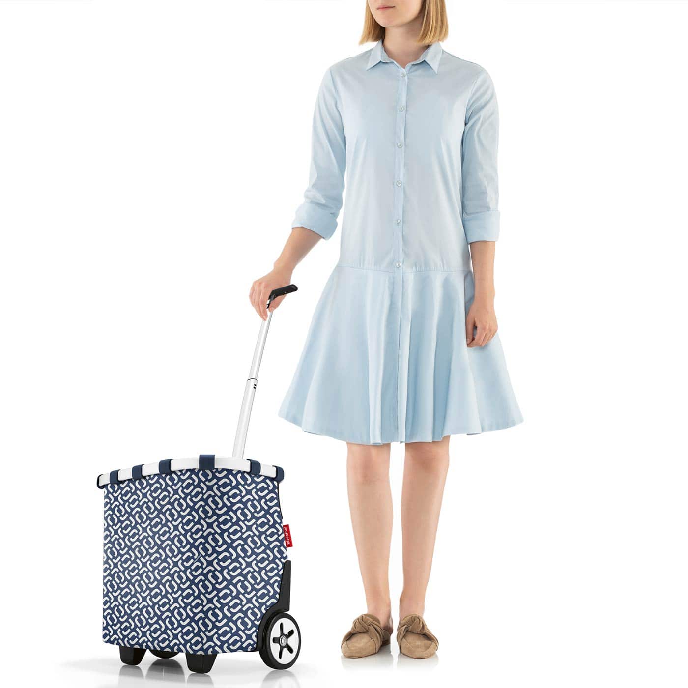 Reisenthel Carrycruiser bevásárlókocsi signature navy-5