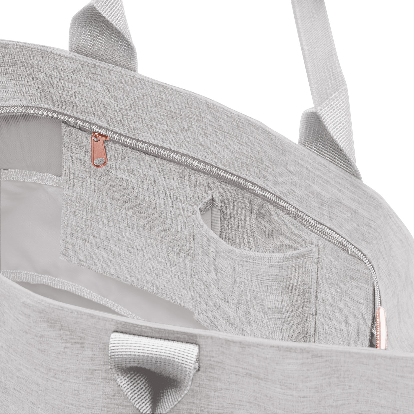 Reisenthel Shopper E1 bővíthető válltáska twist sky rose-2