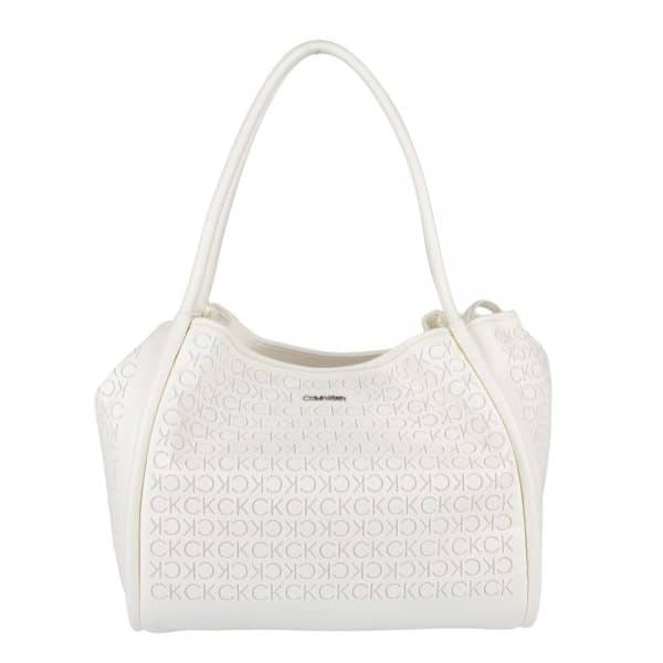 Calvin Klein Resort Carry All Bag Mesh válltáska(Fehér)