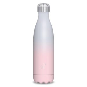 Ars Una duplafalú fémkulacs-500ml Rózsaszín-Világoskék