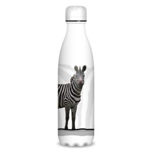 Ars Una duplafalú fémkulacs-500ml Máté Bence - Zebra