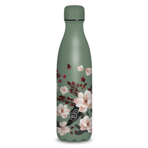 ARS UNA DUPLAFALÚ FÉMKULACS-500ML  FLOWERY PINK
