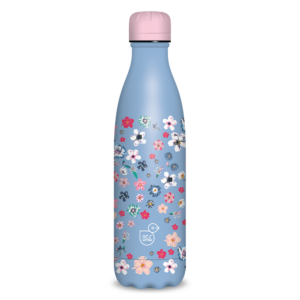 ARS UNA DUPLAFALÚ FÉMKULACS-500ML PEARL BLOSSOM BLUE