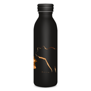 ARS UNA DUPLAFALÚ FÉMKULACS-600ML MÁTÉ BENCE- BEAR