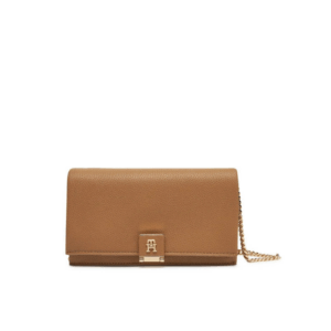 Tommy Hilfiger HER FLAP W/CHAIN kézi táska bézs