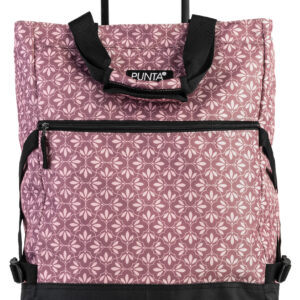 Punta mintás Bevásárlókocsi Halvány lila mintás